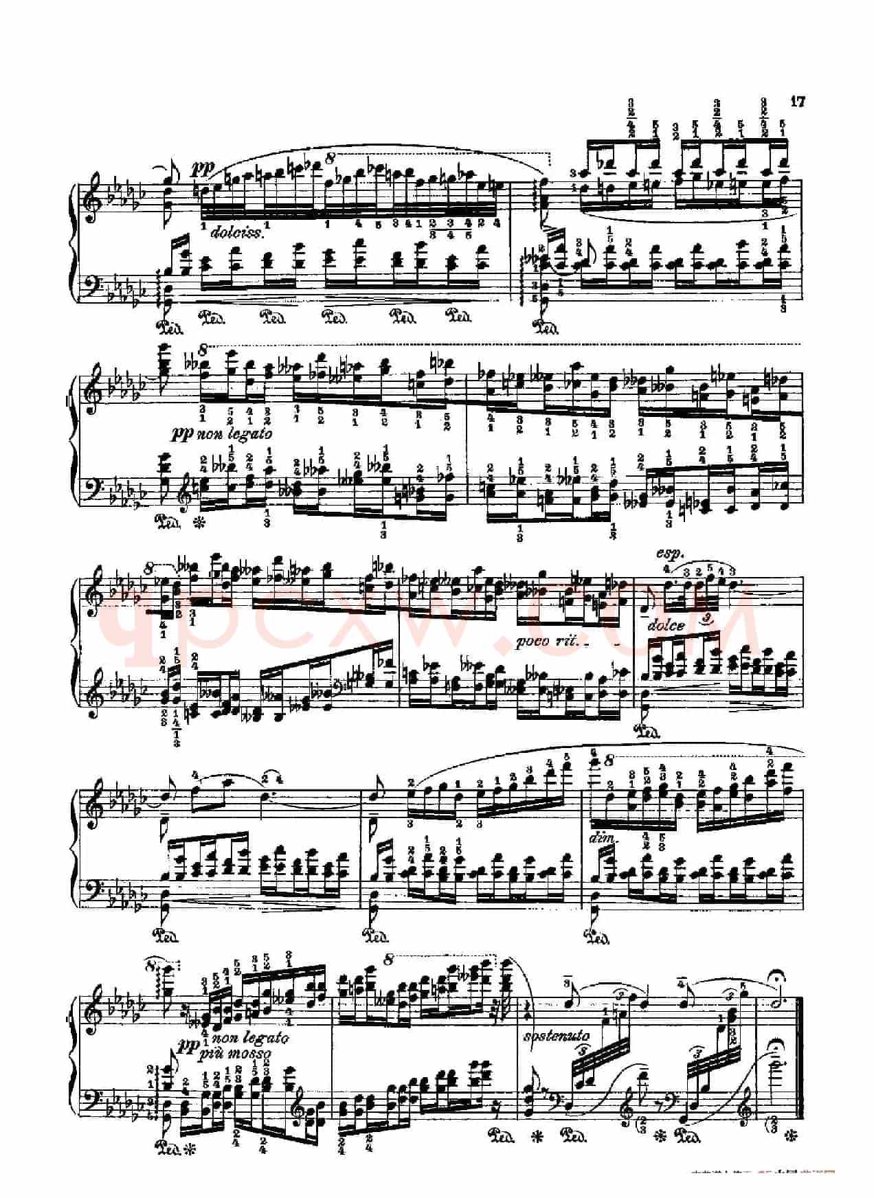 53首以肖邦练习曲为素材而作的练习曲（No.15）