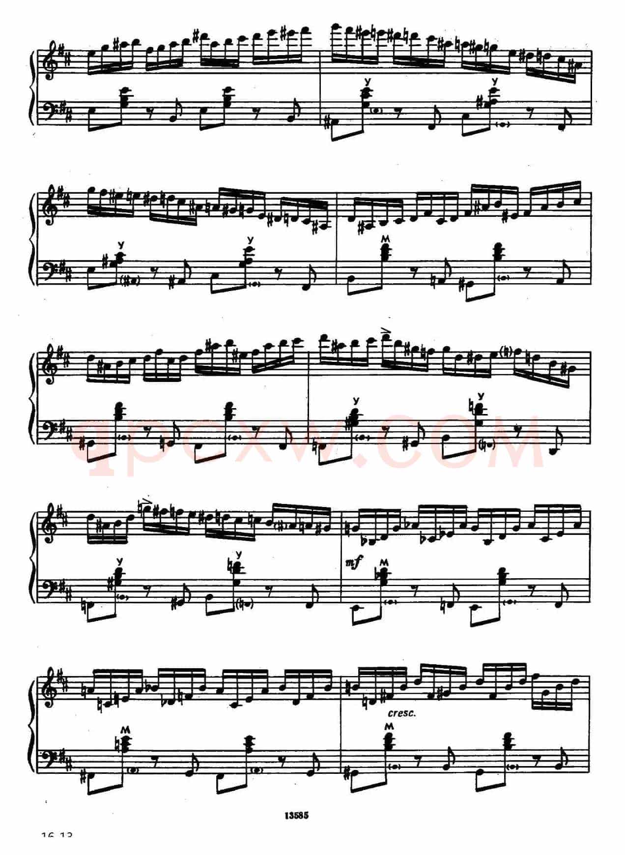 b小调奏鸣曲(第四乐章)