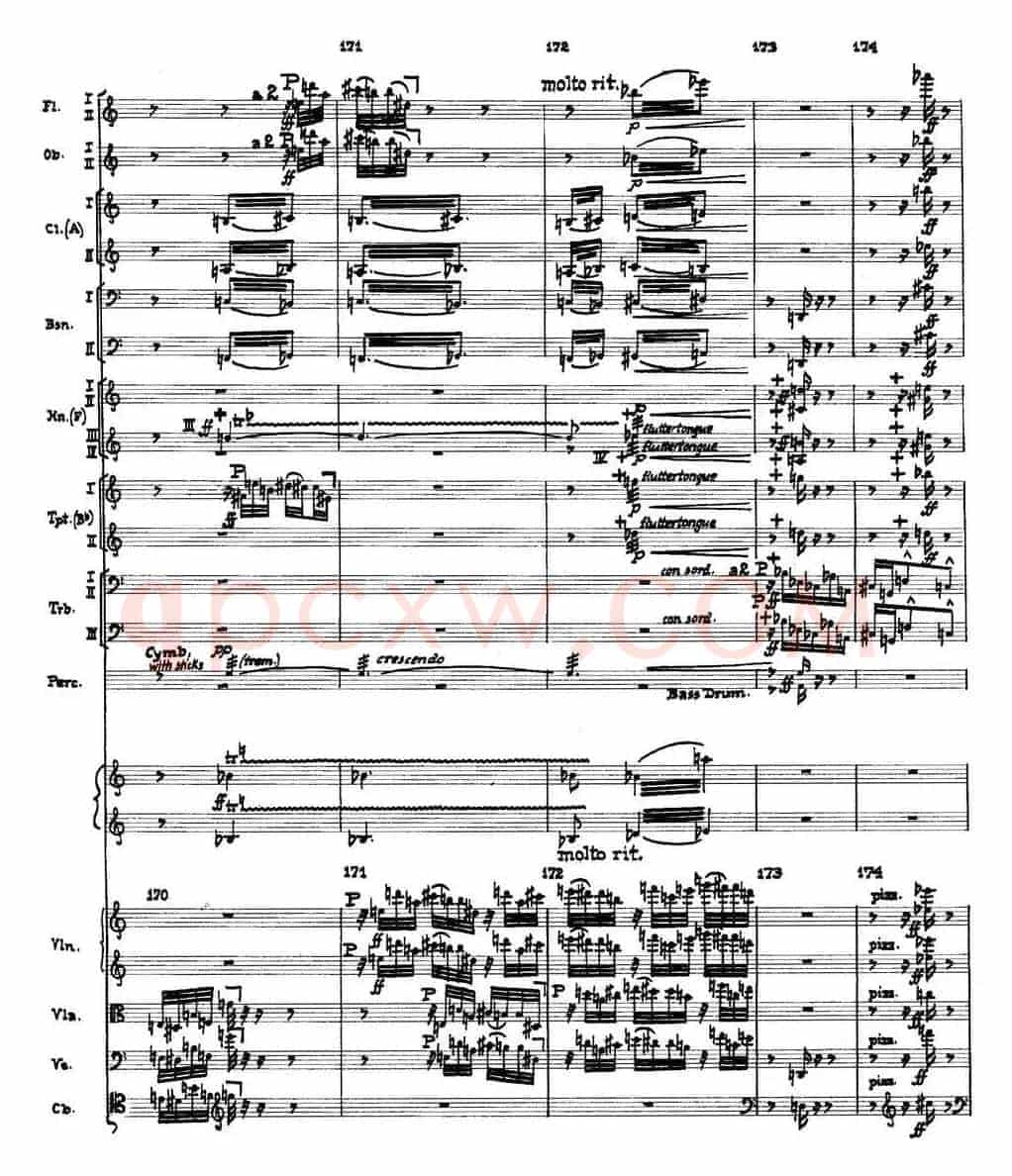 Piano Concerto Op.42（钢琴协奏曲总谱P1-34）