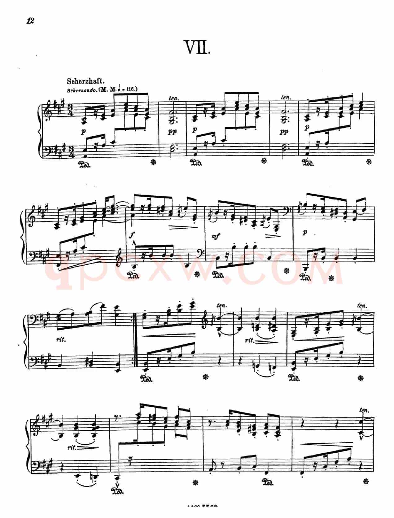 Album Leaf Op.7（纪念册的一页·7）