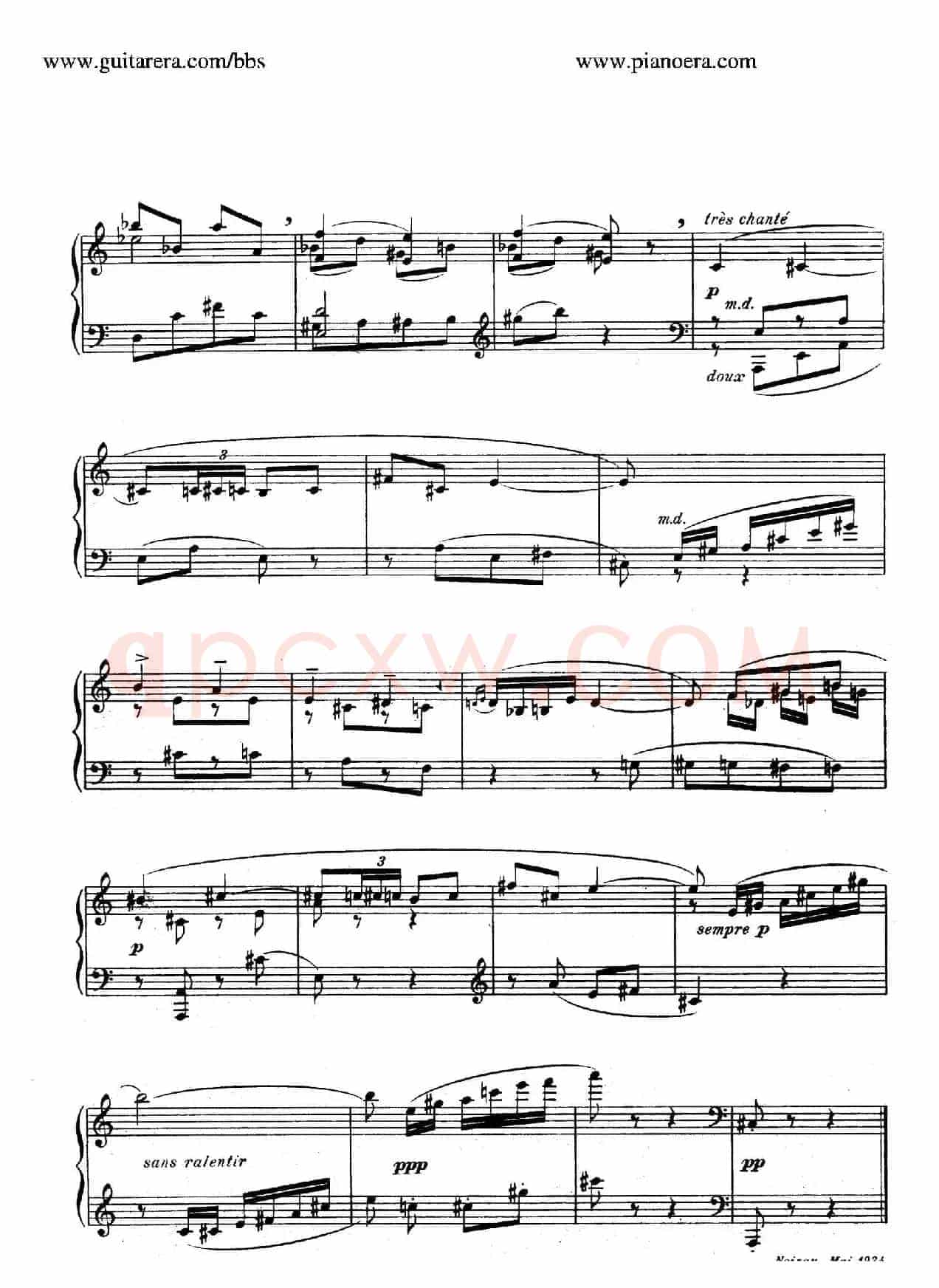 15 Improvisations(15首即兴曲·Ⅷ)
