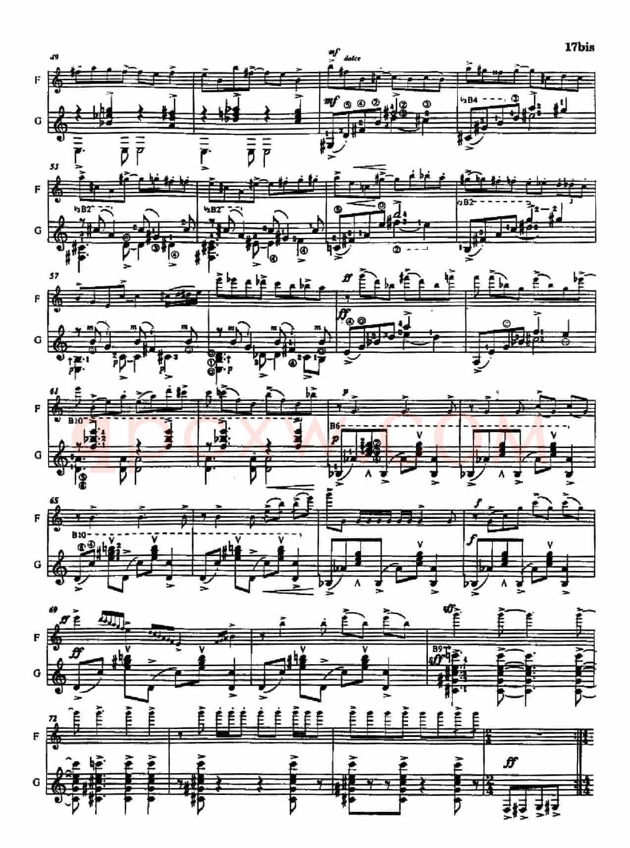 Histoire du Tango:4、Concerto d’aujourd’hui(长笛+吉他)