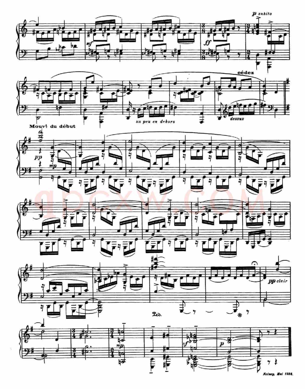 Eight Nocturnes (8首夜曲·Ⅵ)