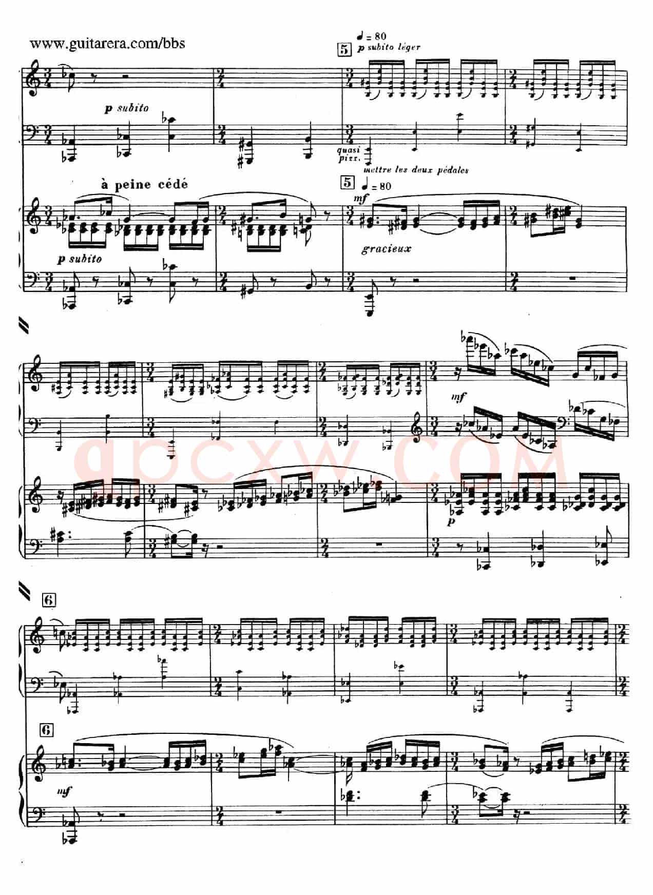Piano Concerto in c-sharp Minor(升c小调钢琴协奏曲·第二乐章)