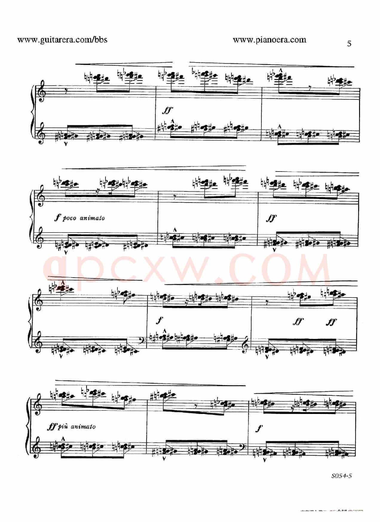 Danse Sauvage Op.13 No.2(野人之舞)