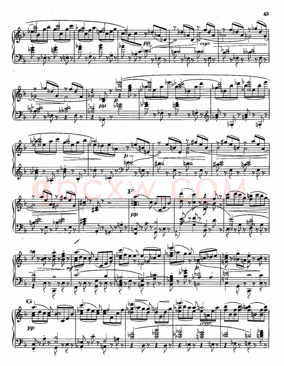 Symphony No.3 in d Minor - Solo Piano(d小调第三交响曲·钢琴独奏版·Ⅳ)
