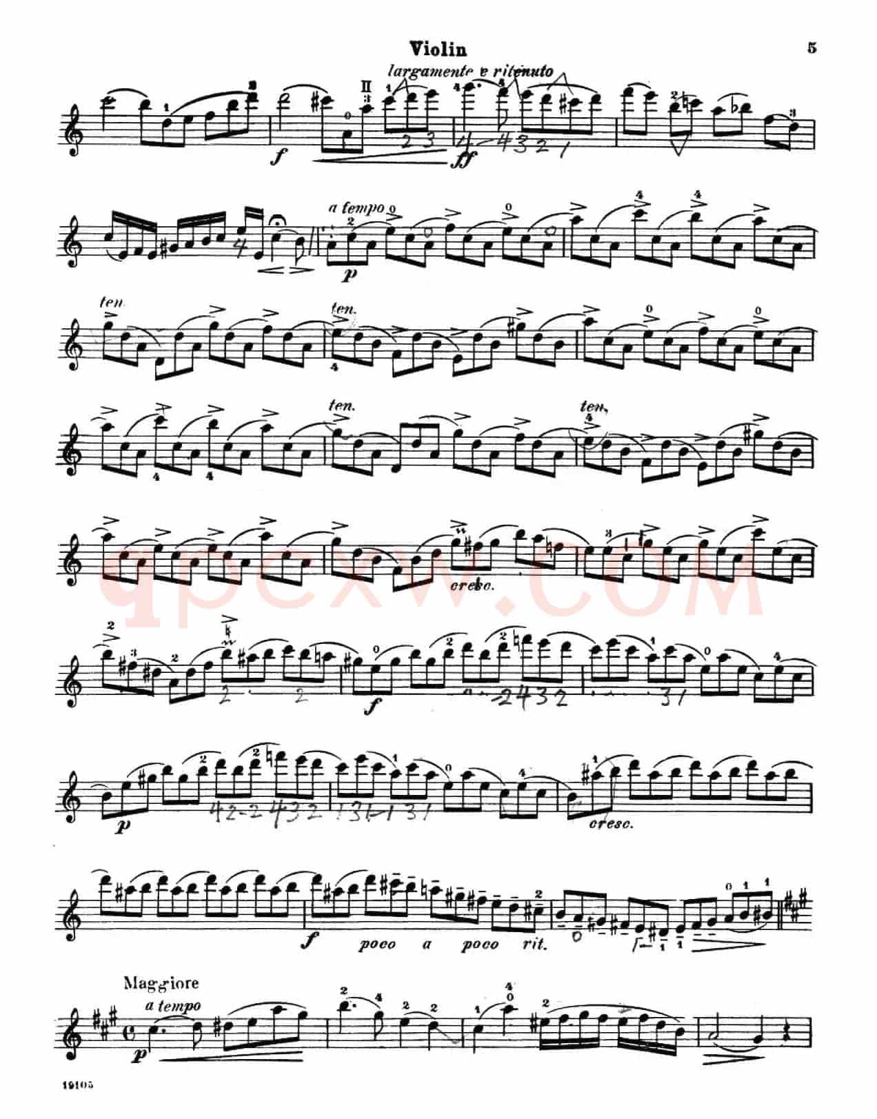 Concerto No.1 in a minor（A小调第一小提琴协奏曲）
