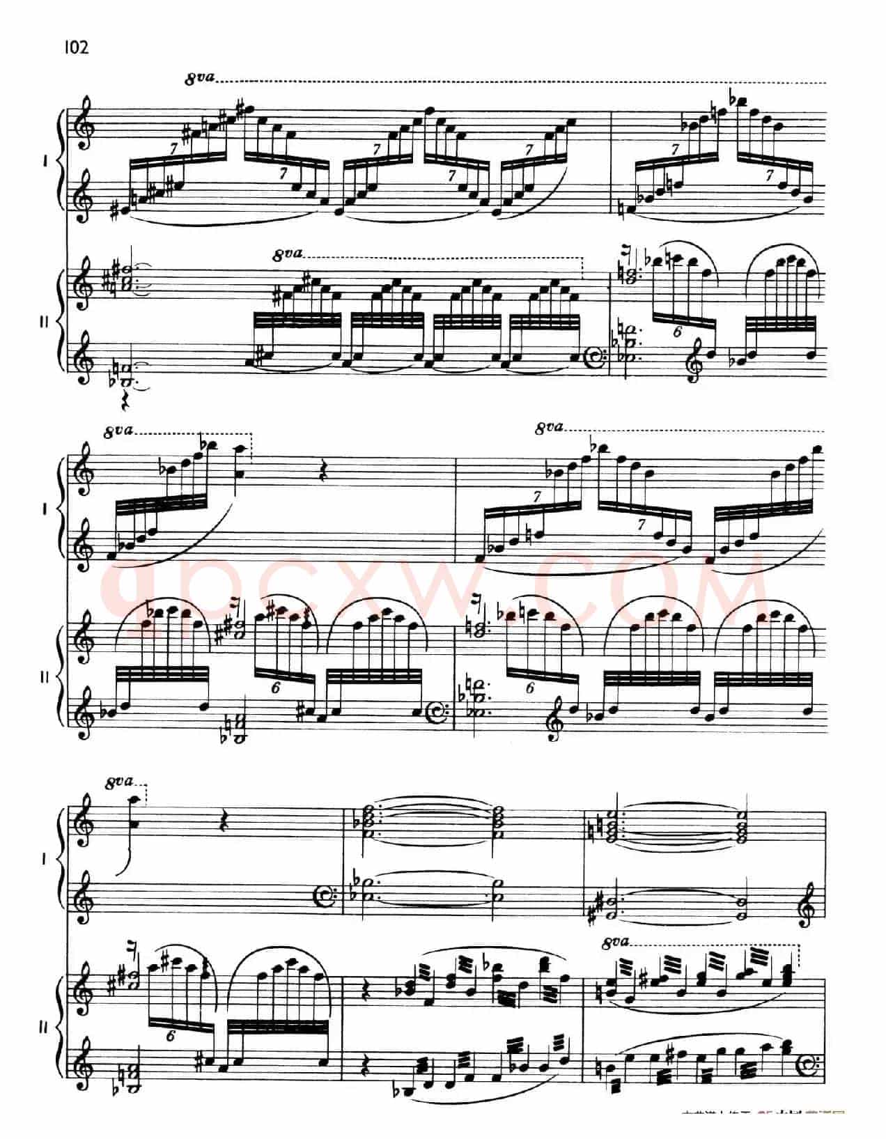 The Planets Op.32(双钢琴)(行星·第七乐章 海王星—神秘主义者)