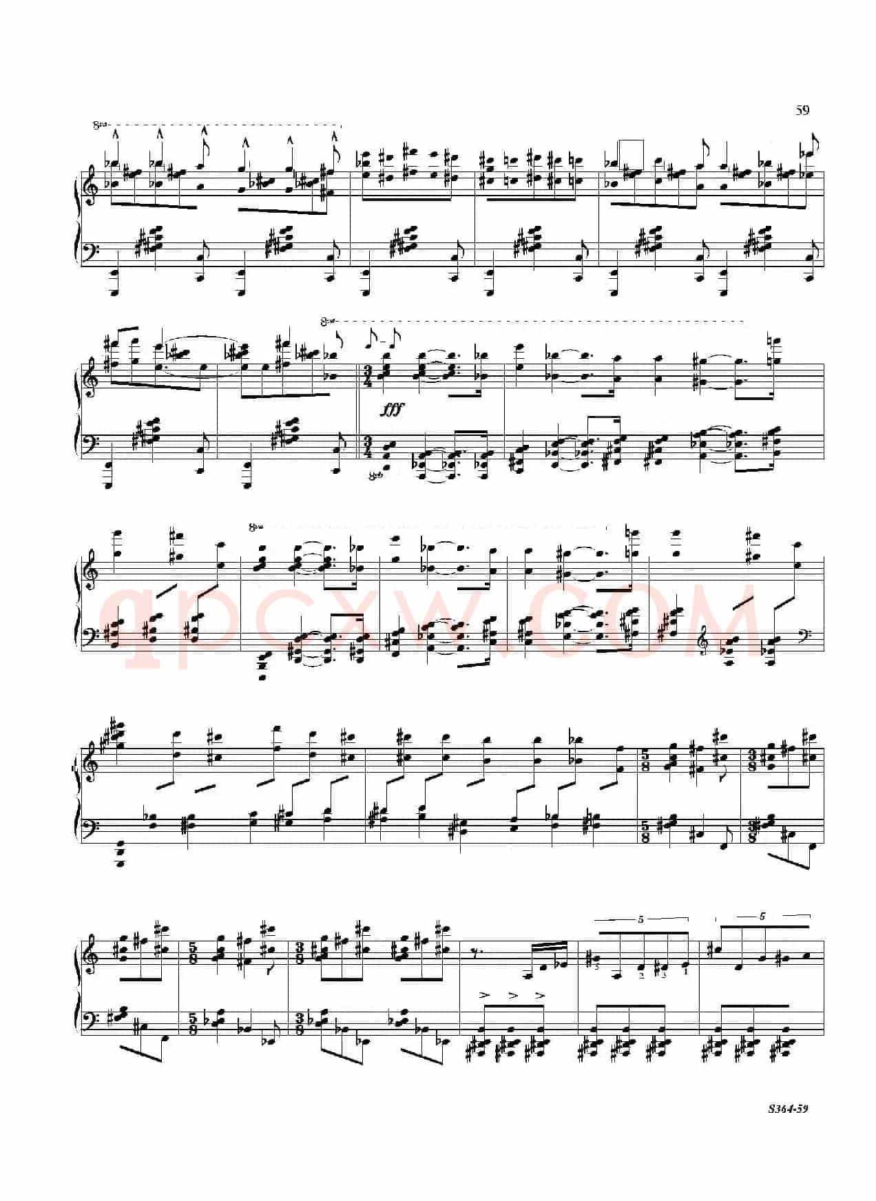 Piano Sonata No.8（第八钢琴奏鸣曲）（3）