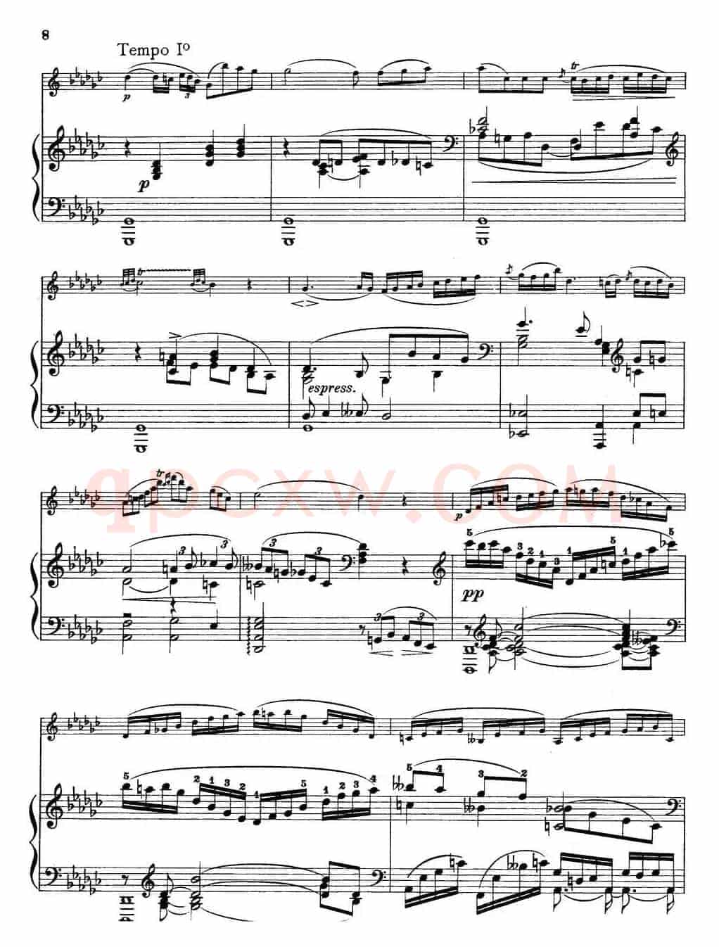 Etude melodique（小提琴+钢琴伴奏）