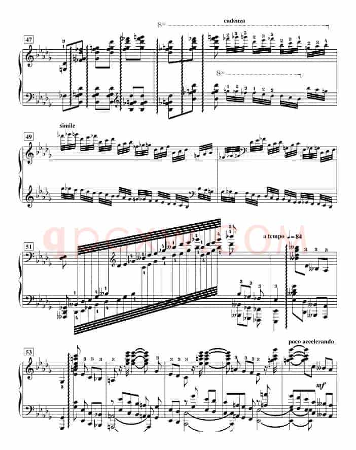 降B小调第一钢琴协奏曲(柴科夫斯基作曲版)