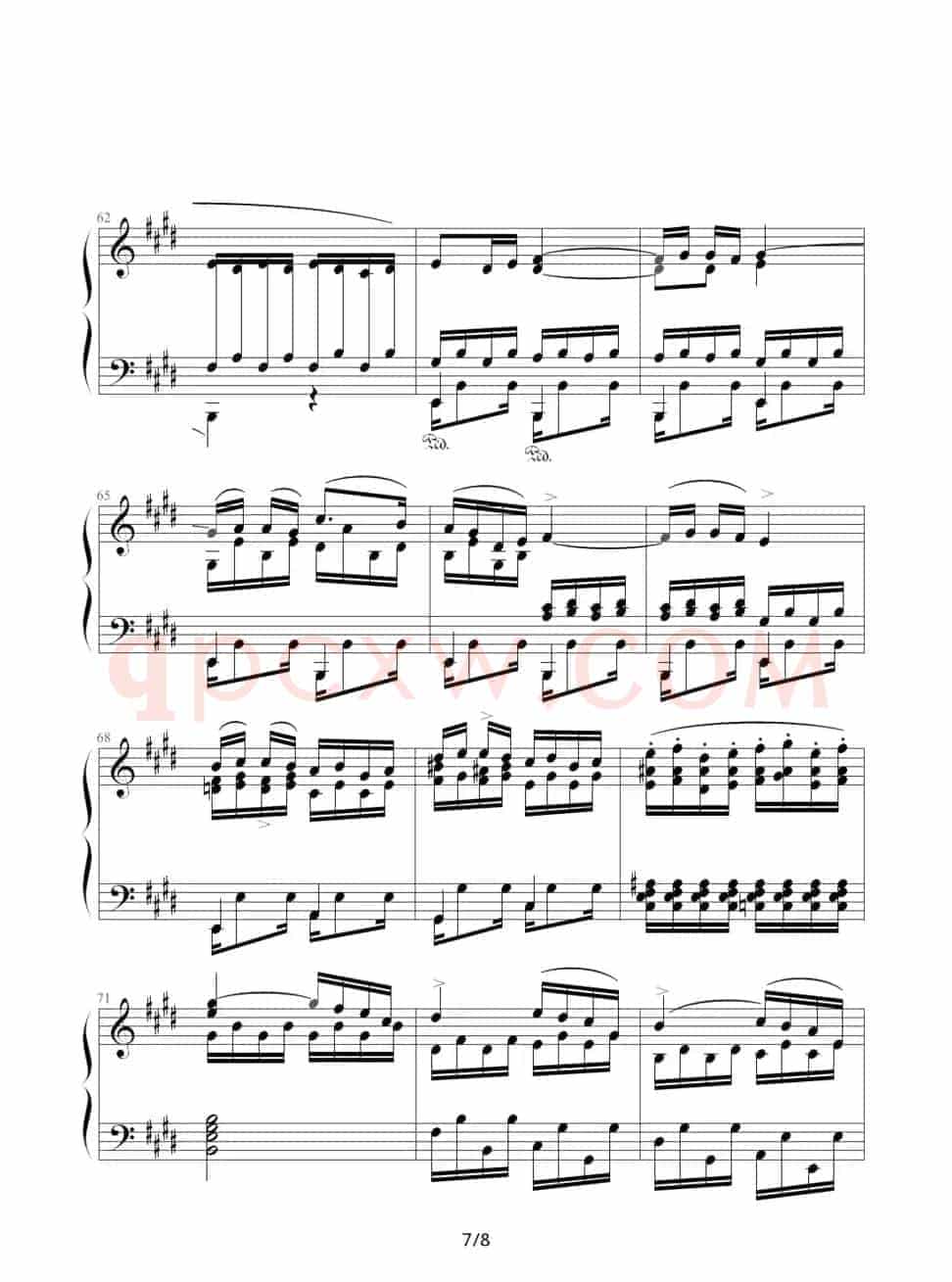 Chopin.肖邦 练习曲 Op.10 No.3 离别曲