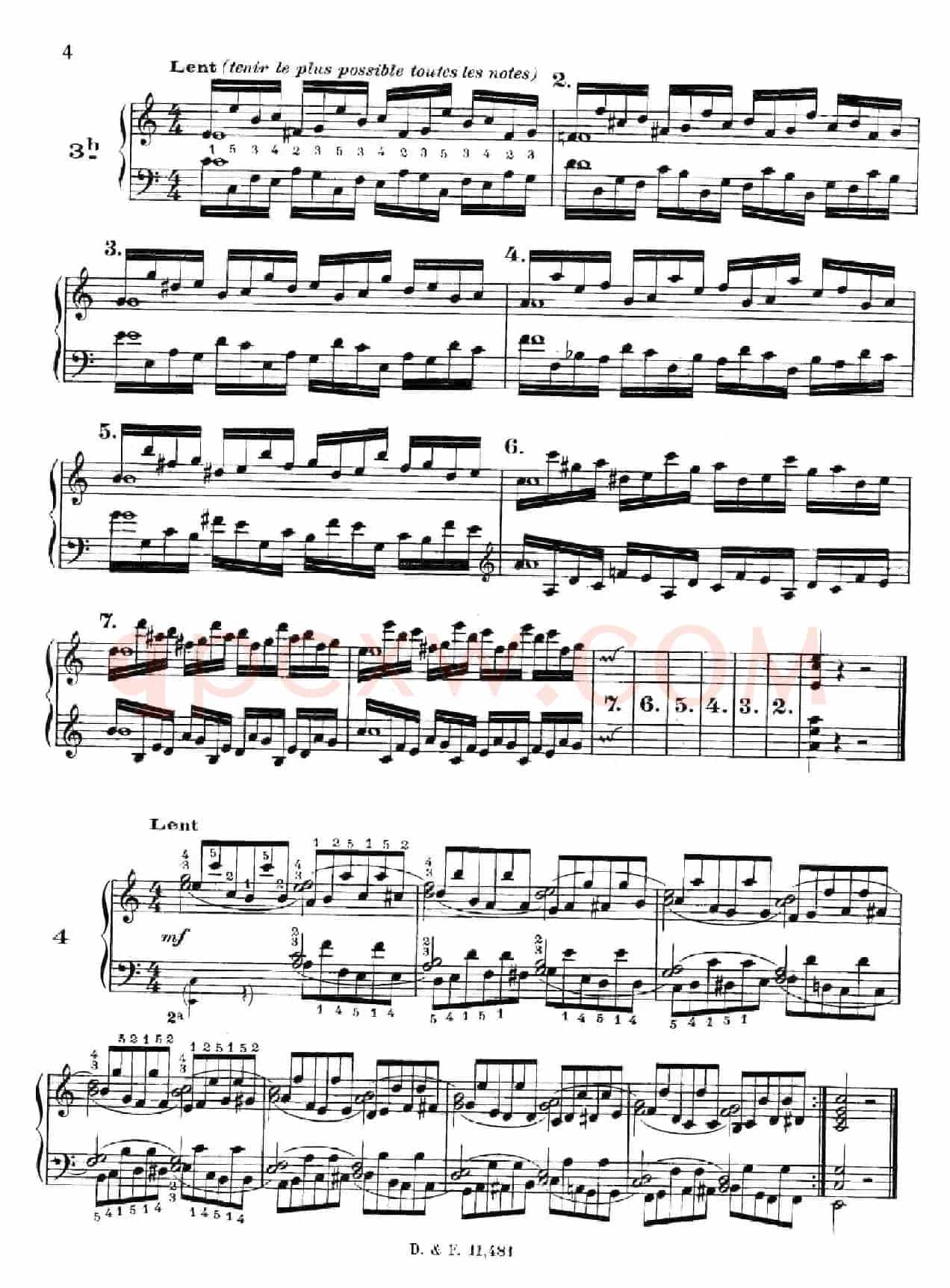 51 Exercises, WoO 6（51首钢琴练习 1—7）