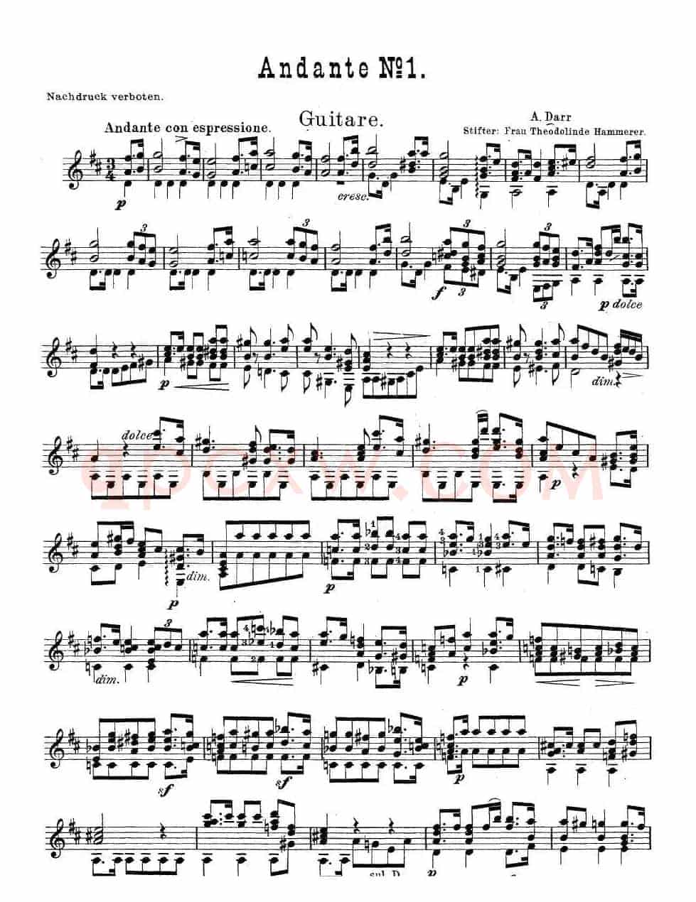 Andante.no1（古典吉他）