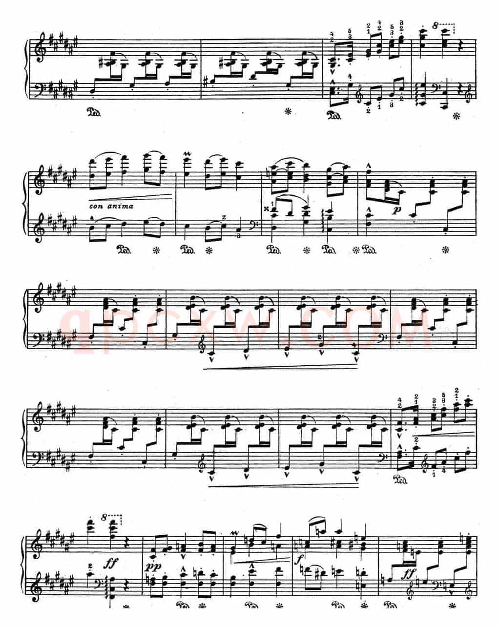 Suite Espanola Op.47（西班牙组曲·Ⅶ）