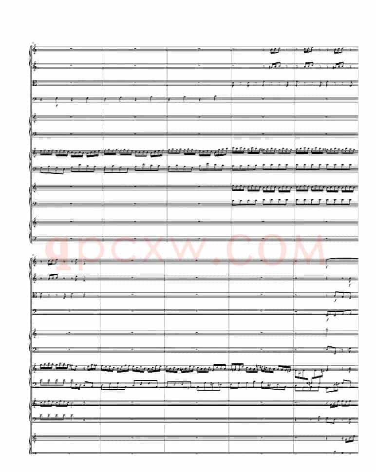 四羽管键琴协奏曲 BWV1065