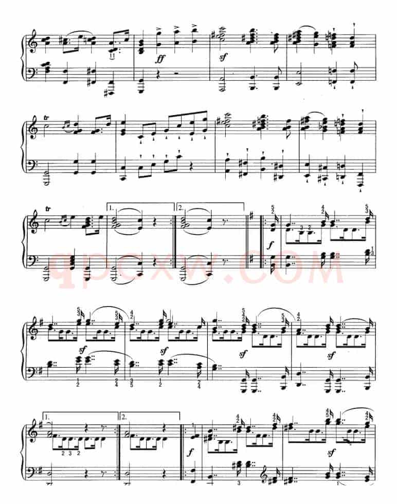 不可不弹的世界钢琴名曲：结婚进行曲