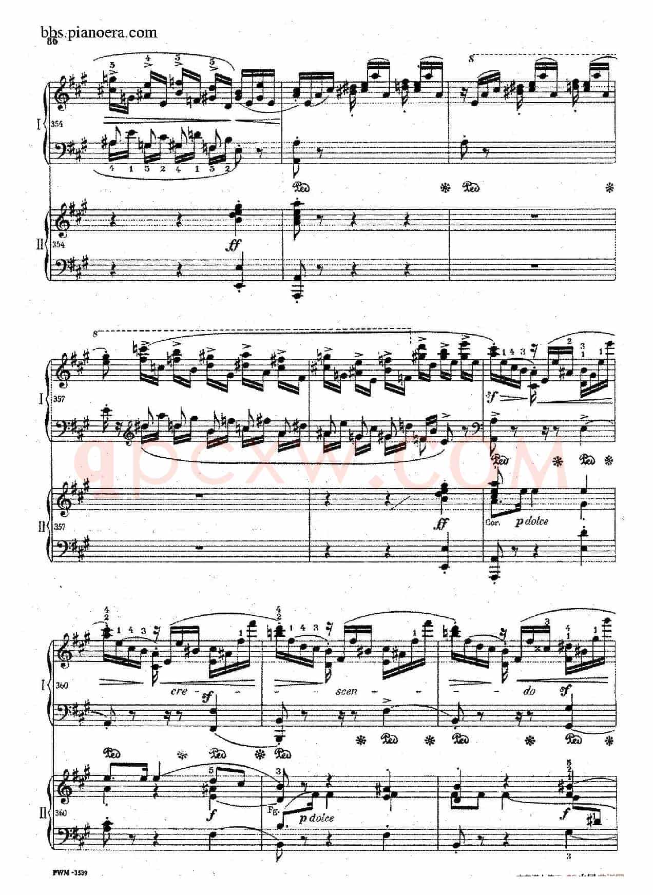 Grand Fantasy on Polish Airs Op.13(华丽的波兰民歌幻想曲·双钢琴版)