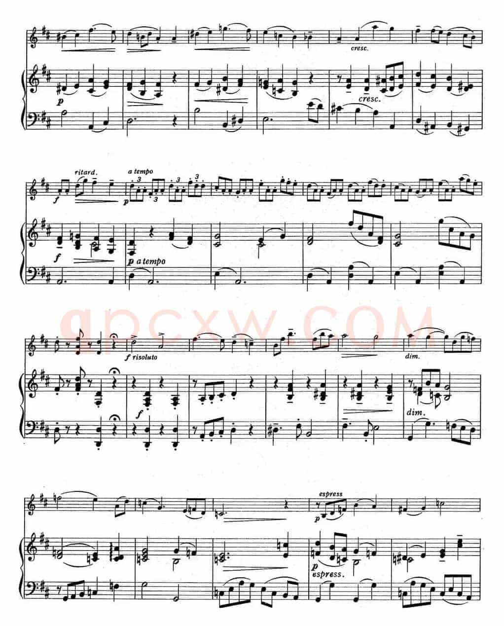 铃木小提琴教材第四册（Suzuki Violin School VOLUME 4）（小提琴+钢琴伴奏）