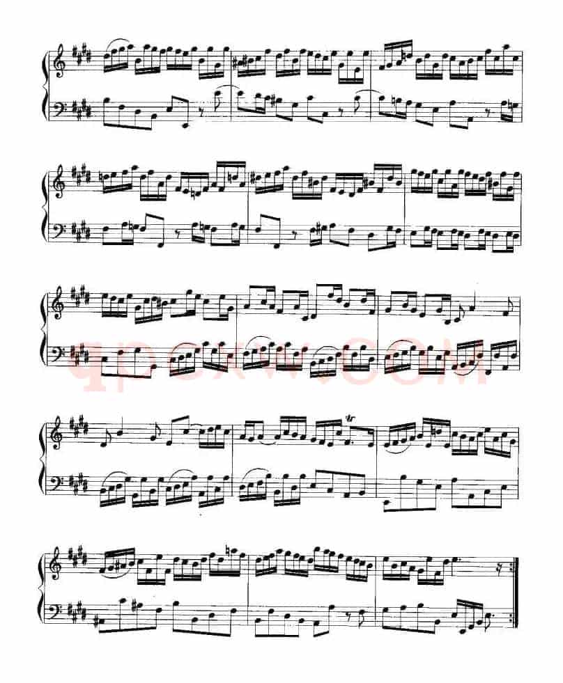 第六法国组曲