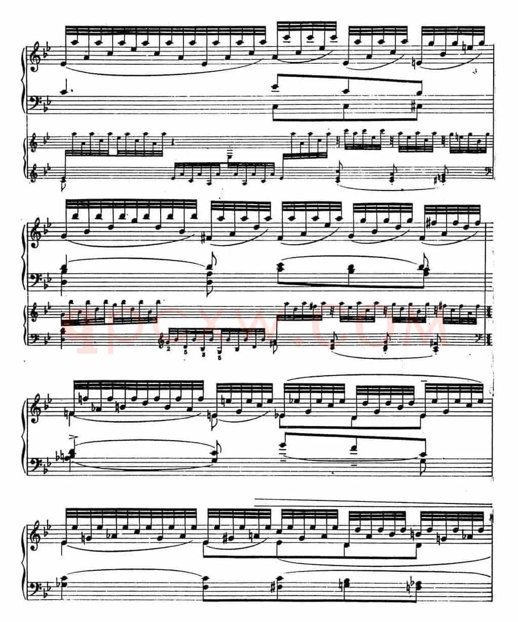 6首帕格尼尼大练习曲（Tremolo Etude Nr.1）