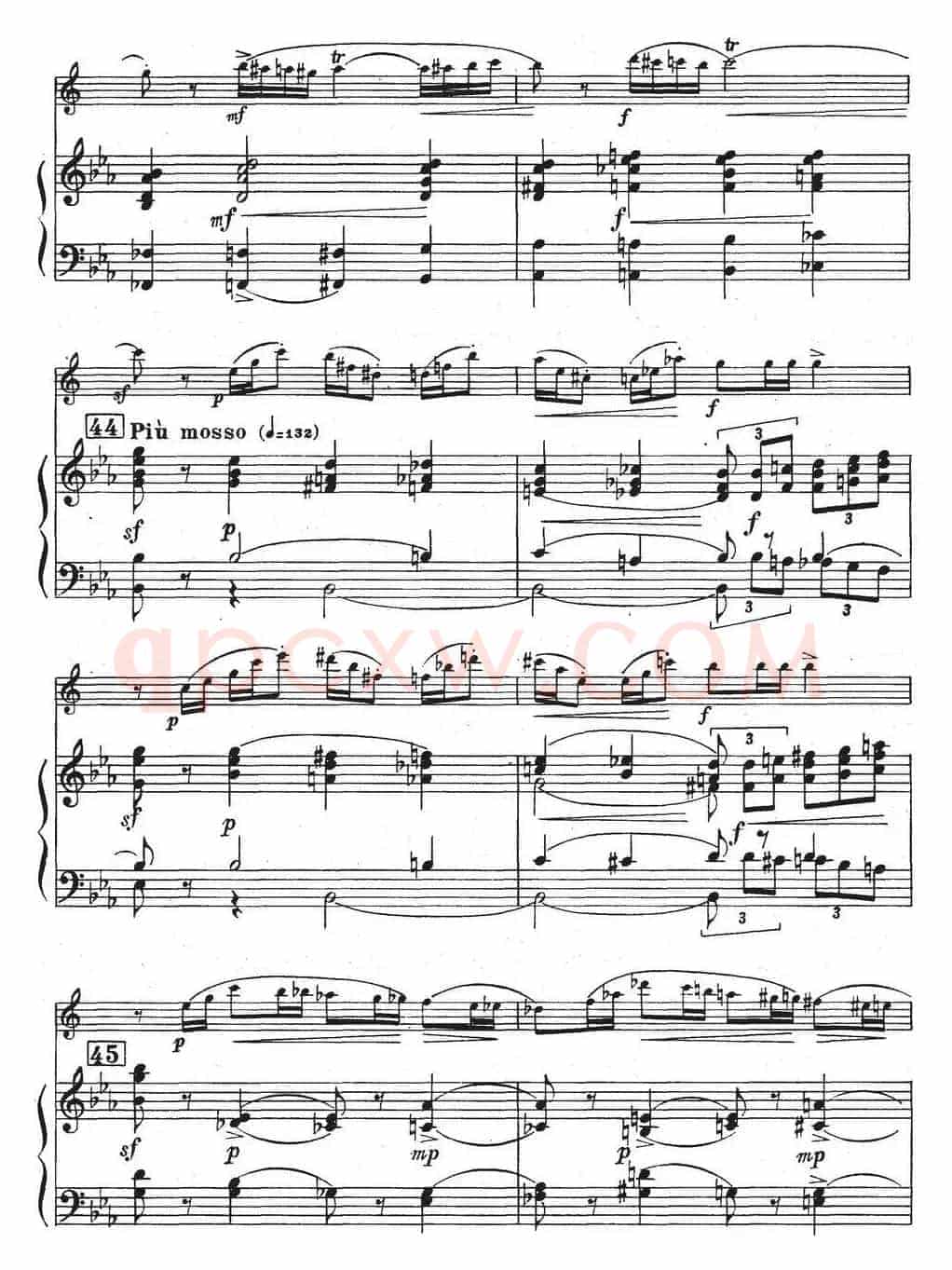 Glazunov Op.109（格拉组诺夫协奏曲Op.109）（萨克斯+钢琴伴奏）