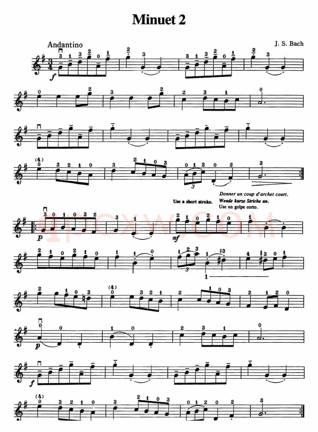 铃木小提琴教材第一册（Suzuki VIOLIN PART VOLUME 1）