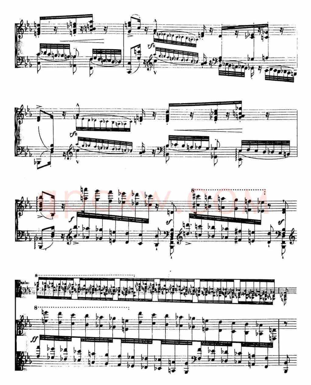 6首帕格尼尼大练习曲（Andantino capriccioso）