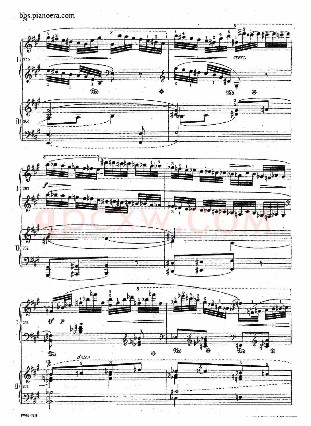 Grand Fantasy on Polish Airs Op.13(华丽的波兰民歌幻想曲·双钢琴版)
