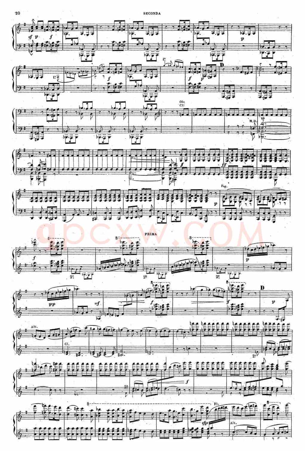 Harold en Italie Op.16 - 4 Hands(哈罗尔德在意大利·四手联弹)(P1——10)