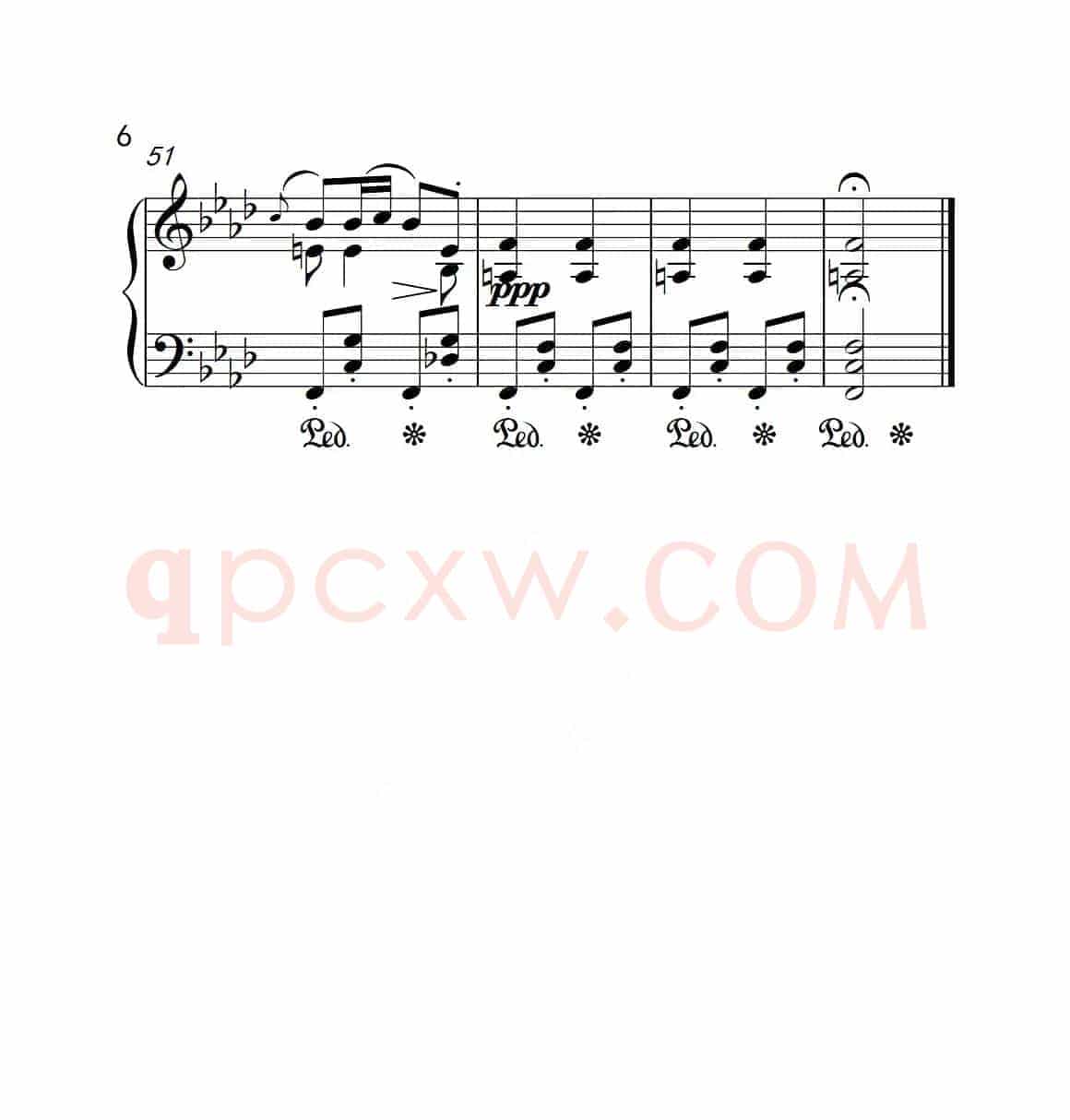 第六级 音乐瞬间（中国音乐学院钢琴考级作品1~6级）