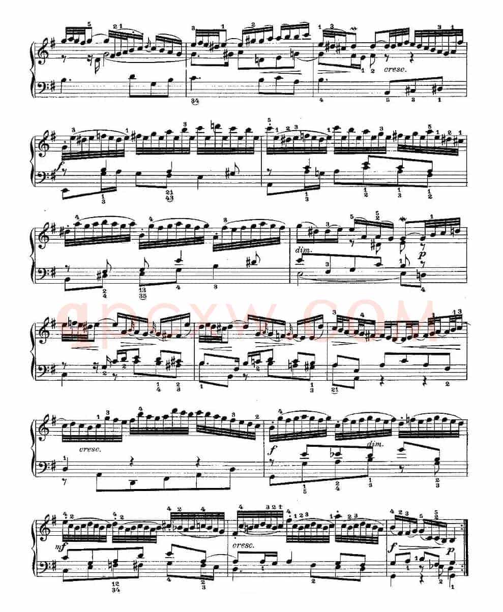 Aria con Variazioni 之13