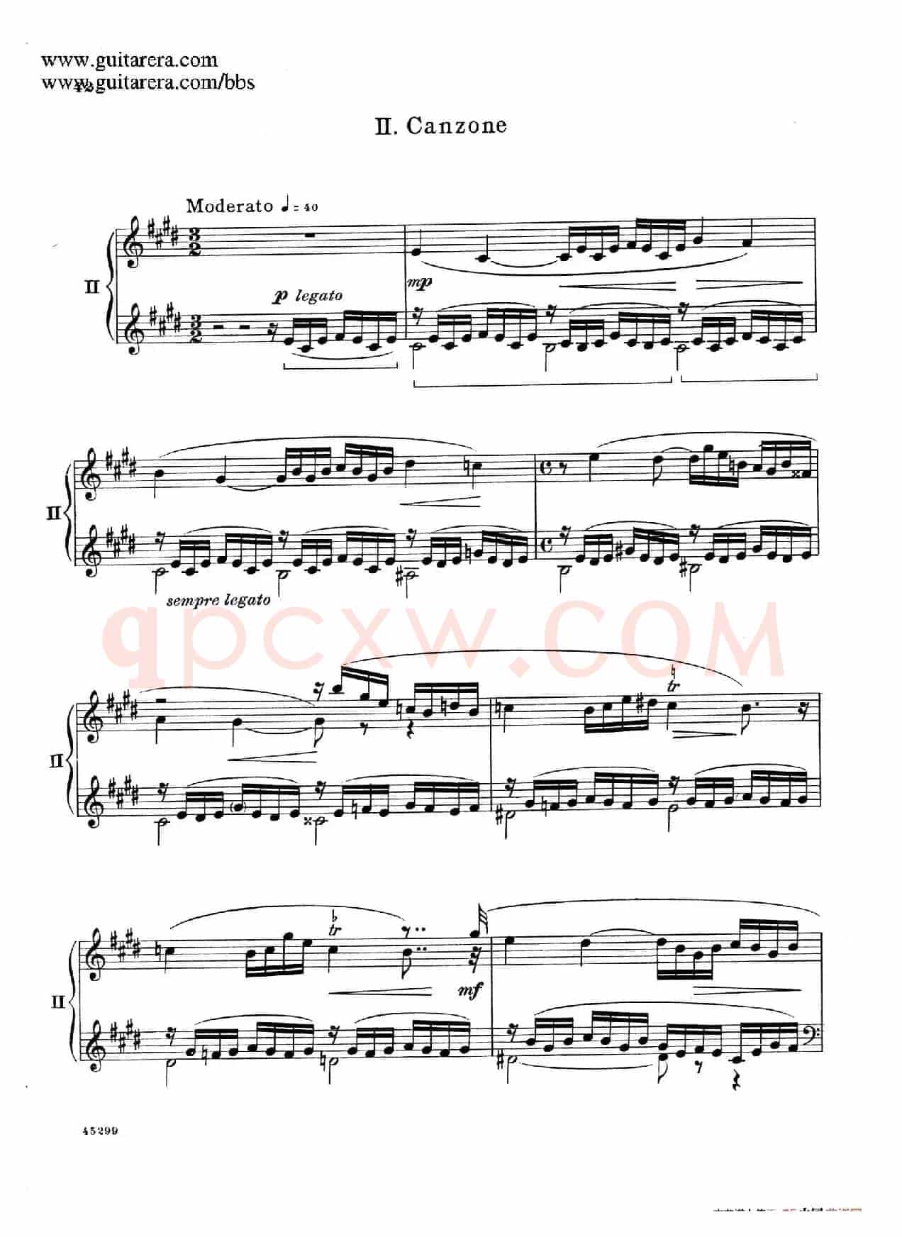 Piano Concerto Op.38(钢琴协奏曲·双钢琴·第二乐章)
