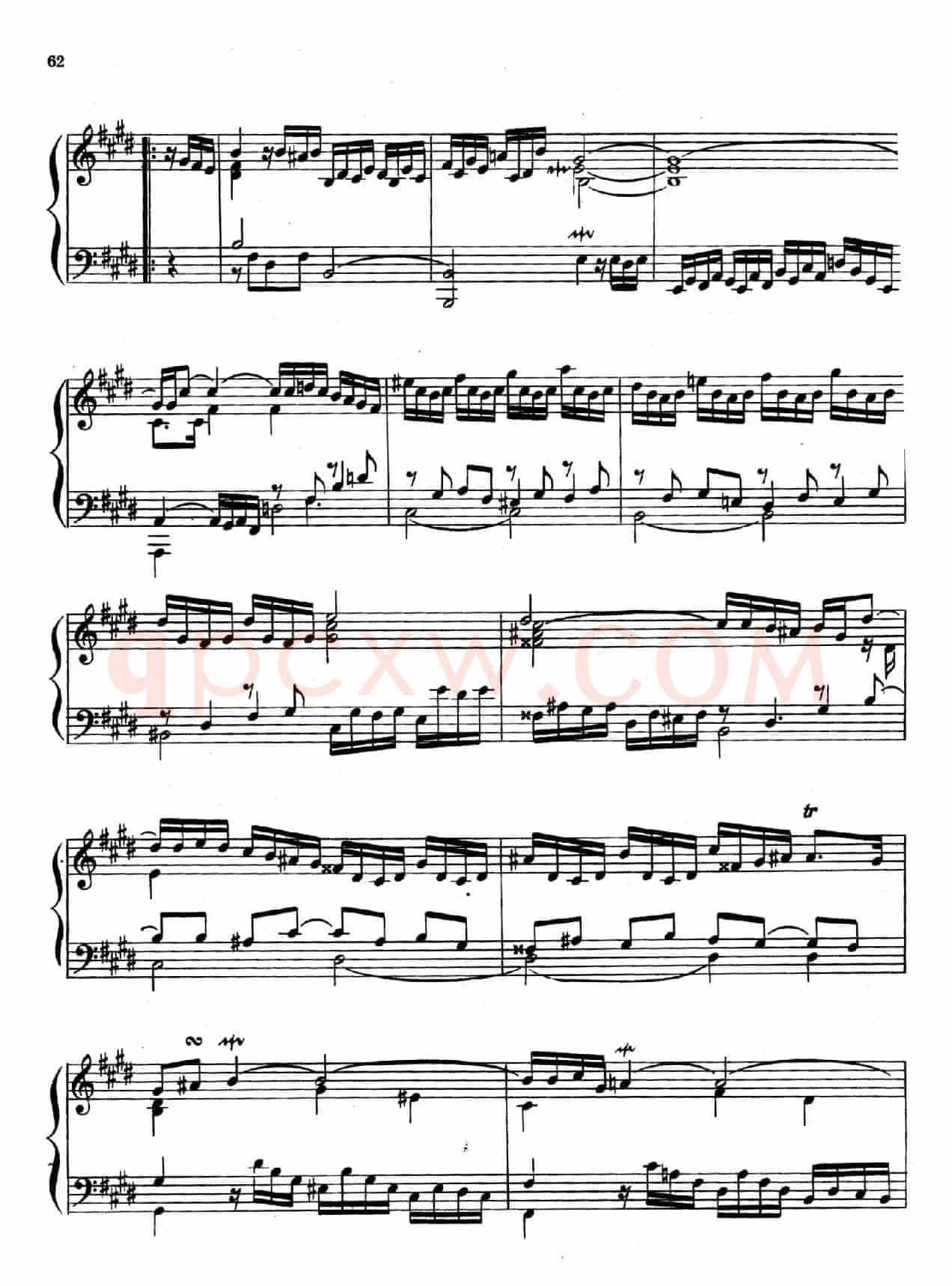 Suite No.5 in E Major HWV 430(E大调第五组曲)