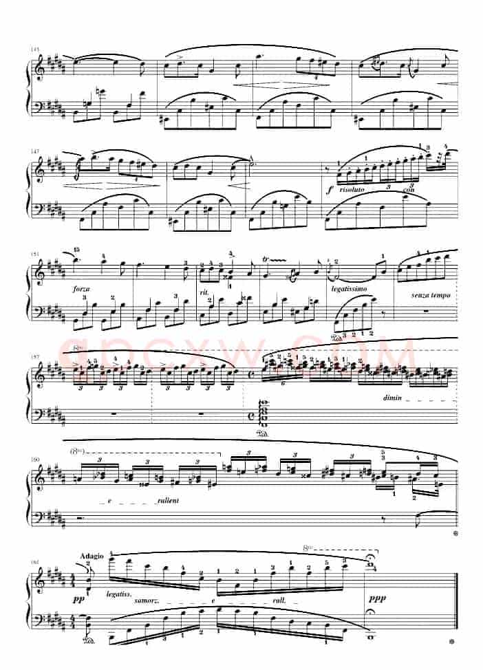 夜曲No.3,Op.9-3