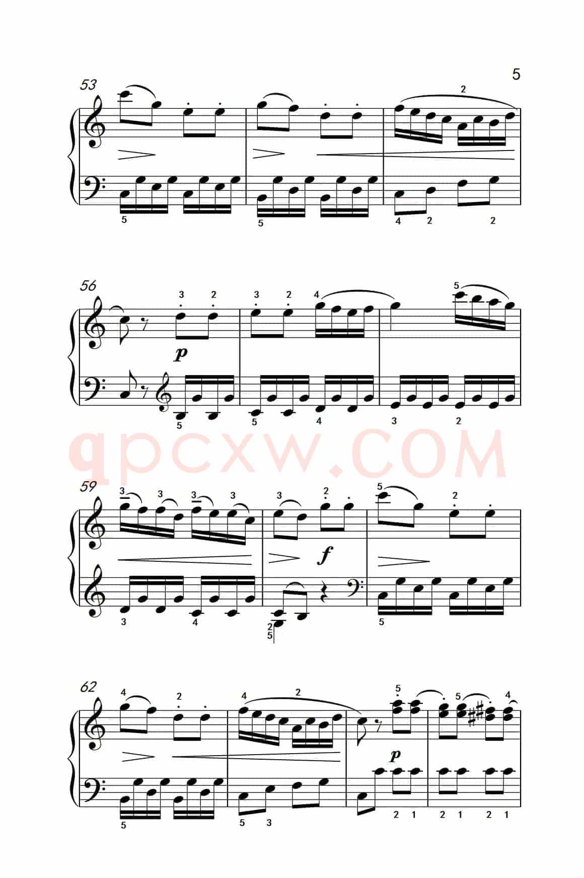 第四级 1.回旋曲（中央音乐学院 钢琴（业余）考级教程 4-6级）