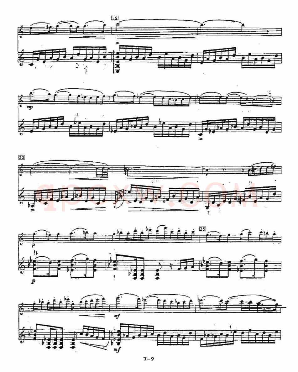 Cantos sierras（山脉之歌）（长笛+吉他）