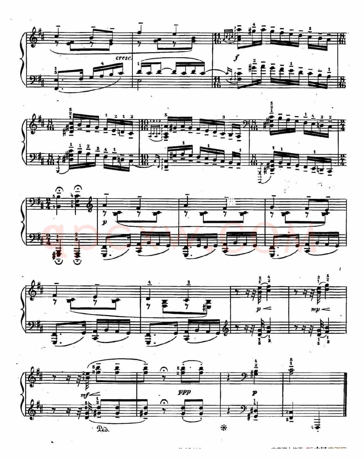 Ten Bagatelles Op.5(10首小品·4. b小调)