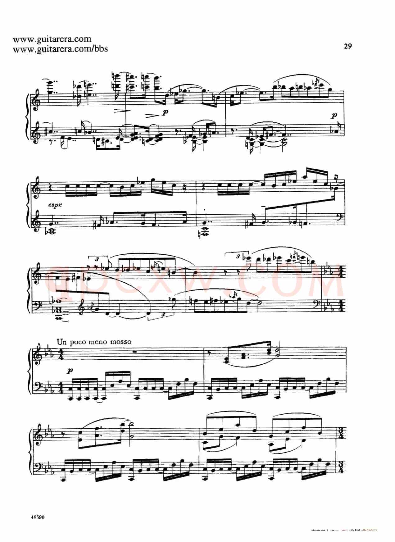 Piano Sonata Op.26(钢琴奏鸣曲·第一乐章)