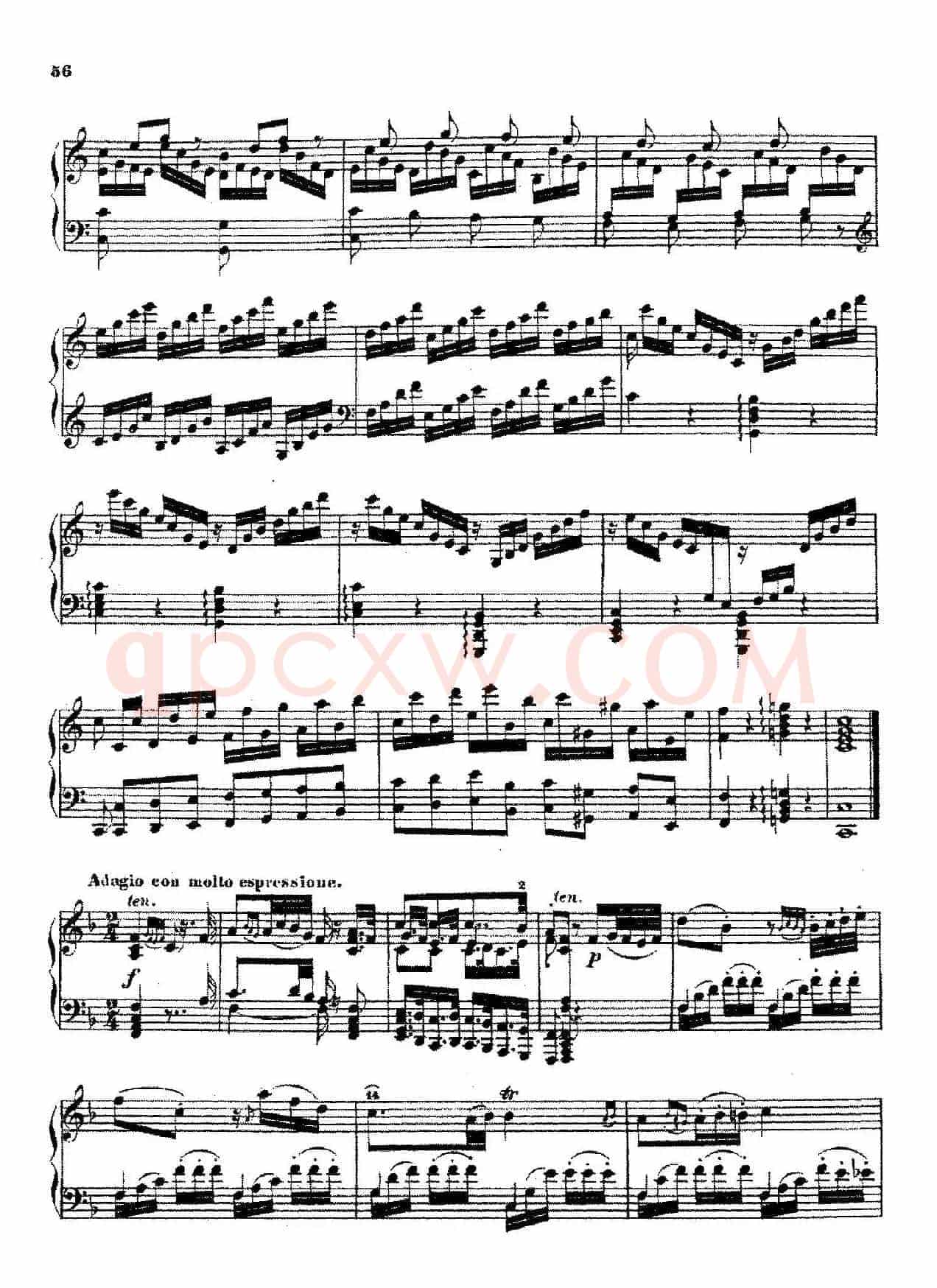 Piano Sonata No.4 in C Major Op.38(C大调第四钢琴奏鸣曲)