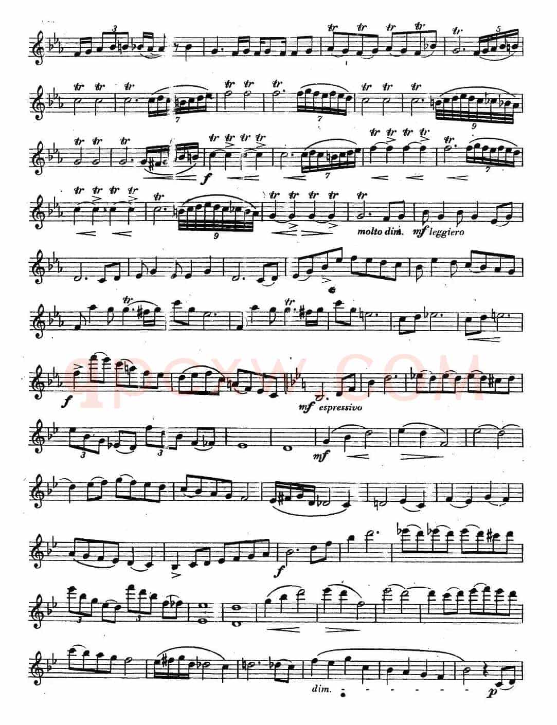 奇特克-萨克斯练习曲之17（ETUDY PRO SAXOPHON - FR ZITRK.op.3）