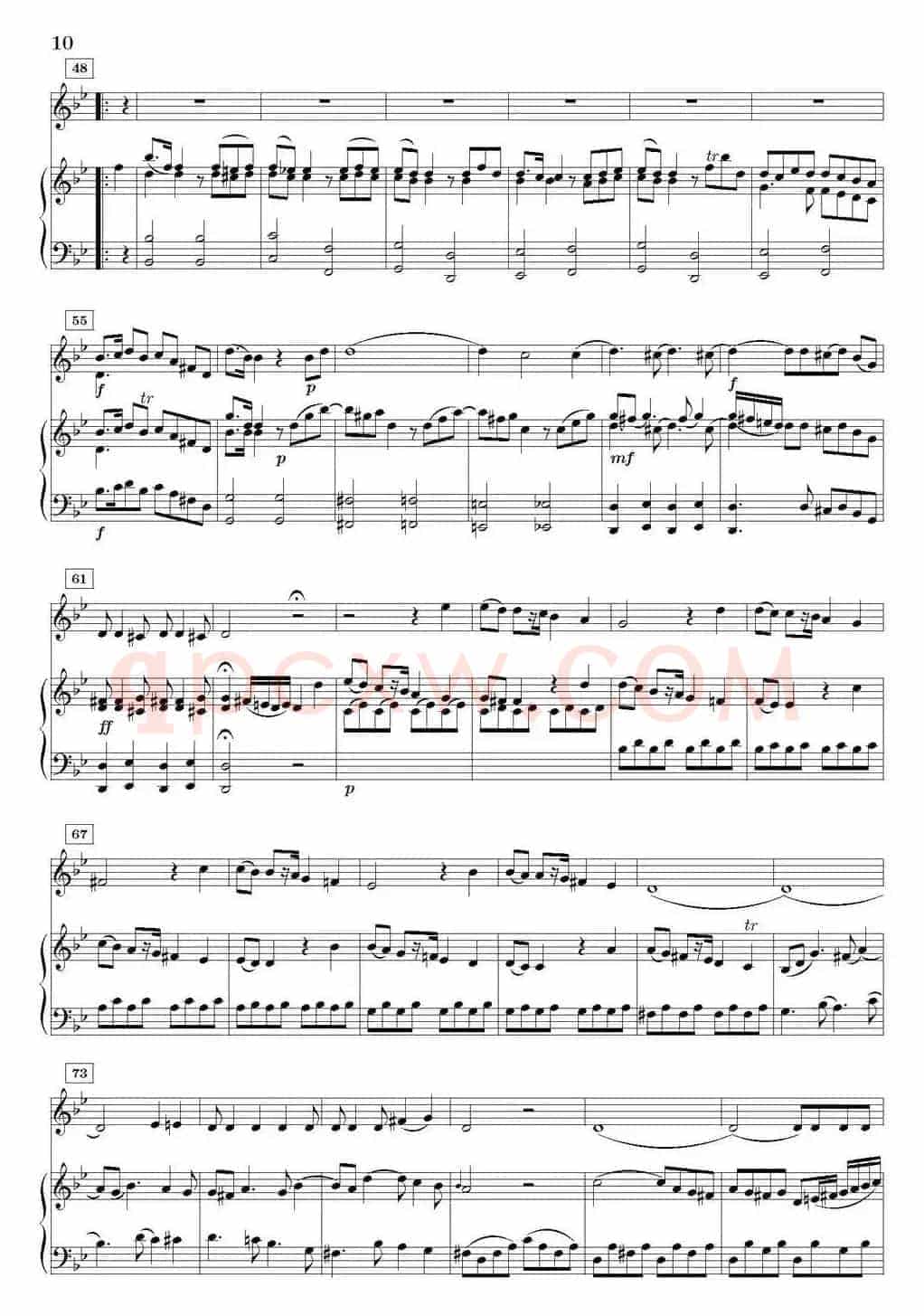 Sonata I（小提琴+钢琴伴奏）