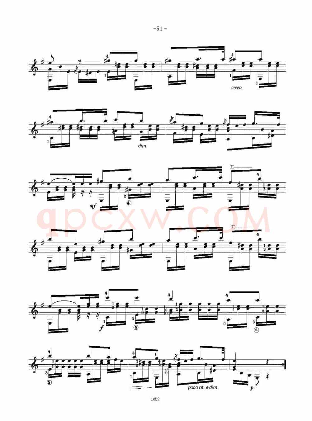 索尔·克斯特26首练习曲之21——26