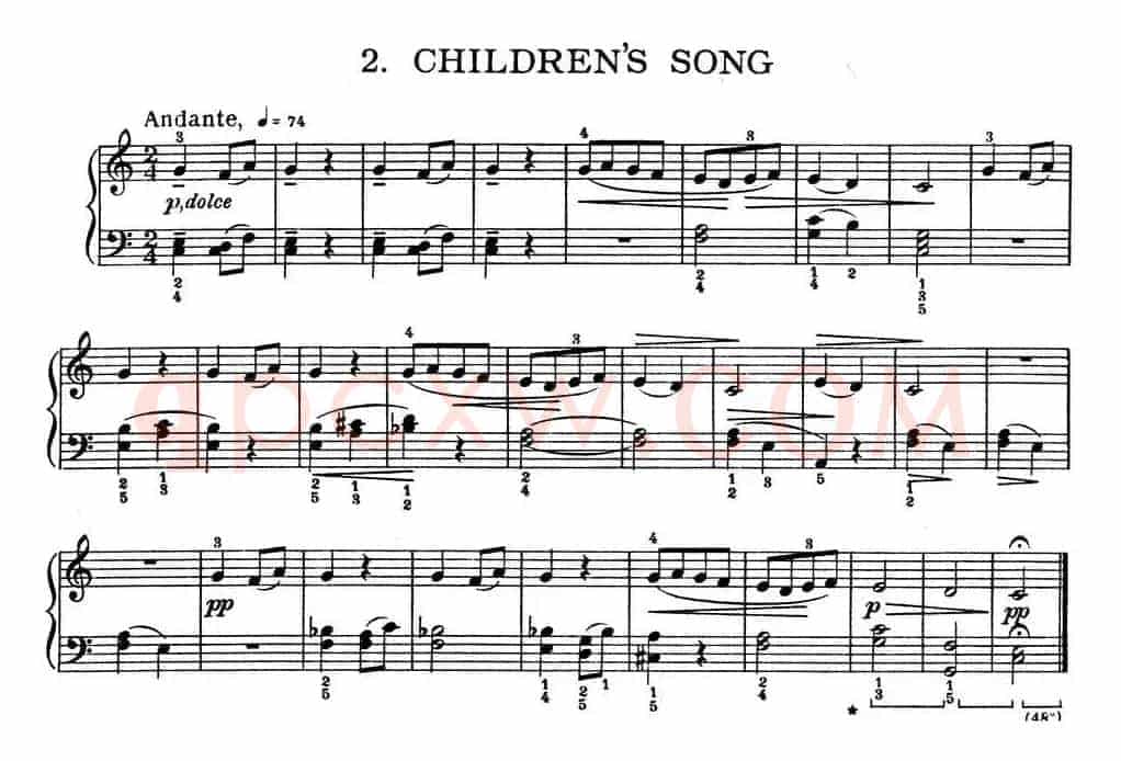 For Children Sz.42（献给孩子们·2）