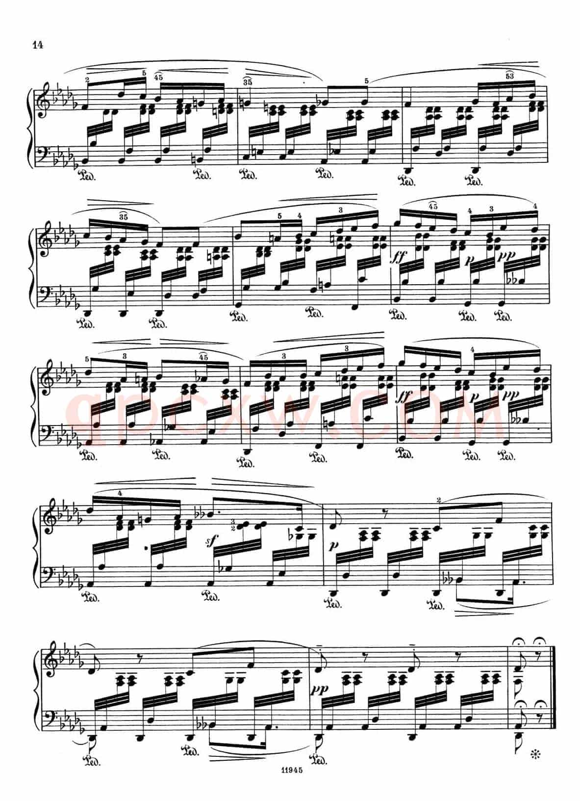a小调第一组曲 Op.69（4、ARIA）