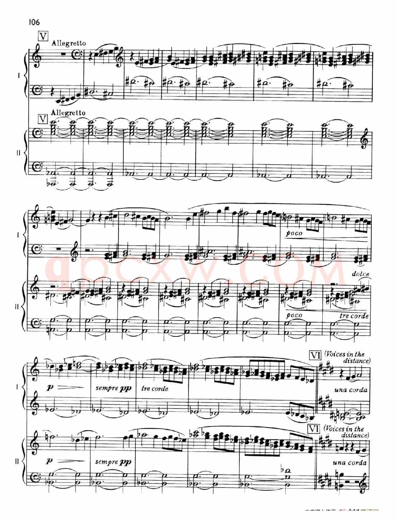 The Planets Op.32(双钢琴)(行星·第七乐章 海王星—神秘主义者)