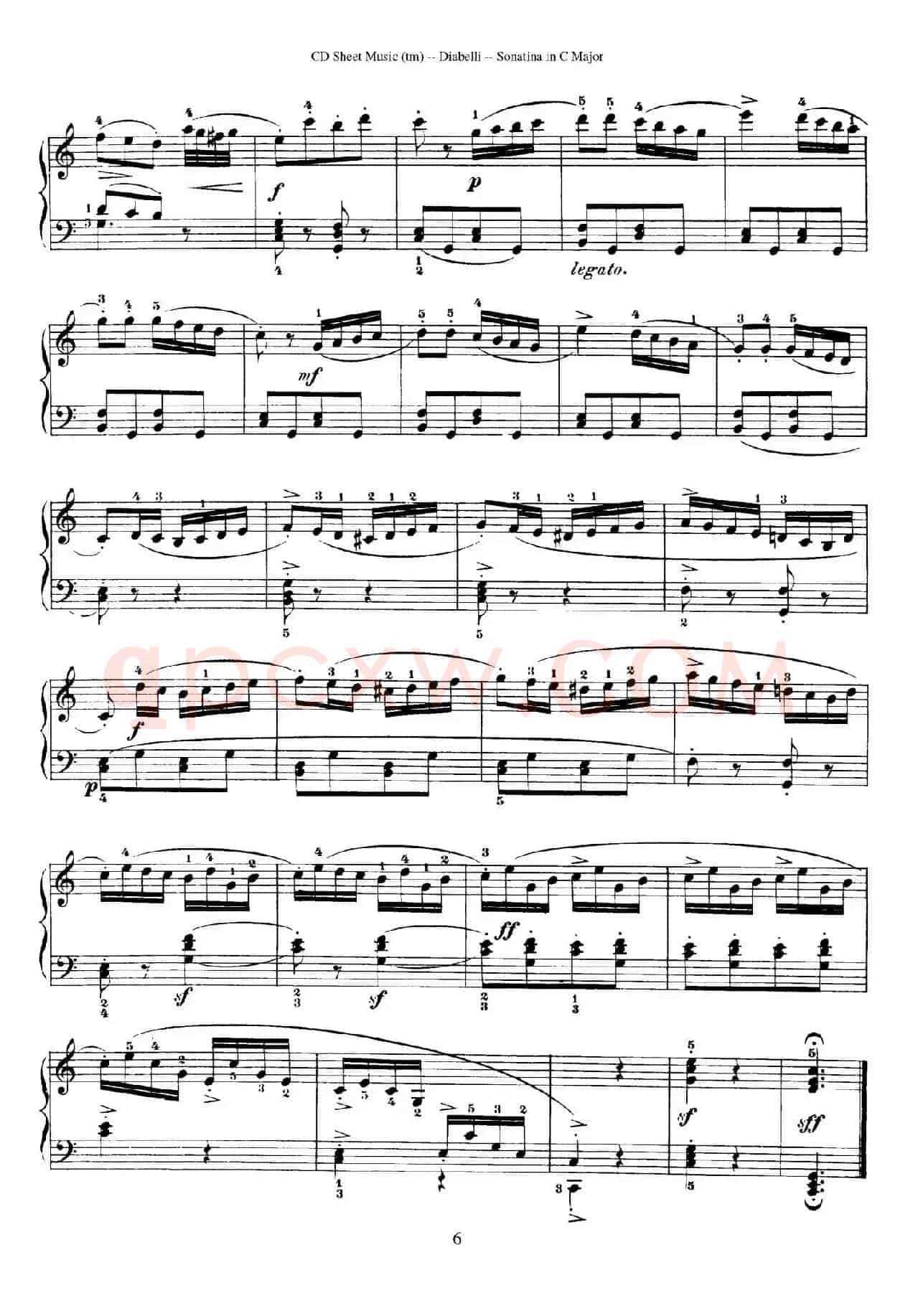 4 Piano Sonatinas（4首钢琴小奏鸣曲）（Op.151 No.2）