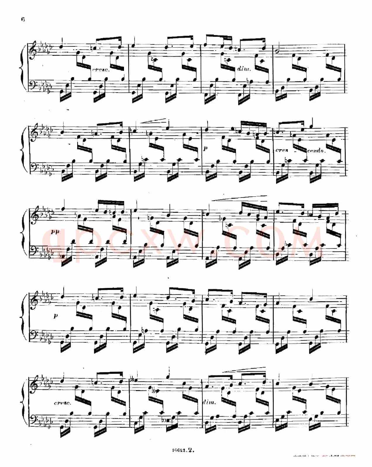3 Romances Sans Paroles（3首无词浪漫曲 ·2. 小溪）