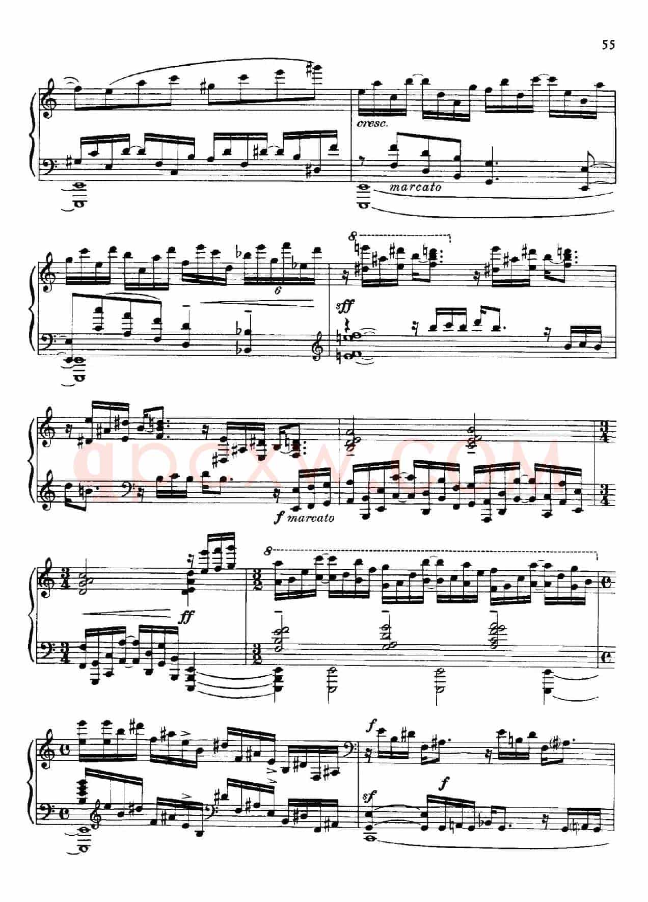 降e小调钢琴奏鸣曲 Op.26 v.4