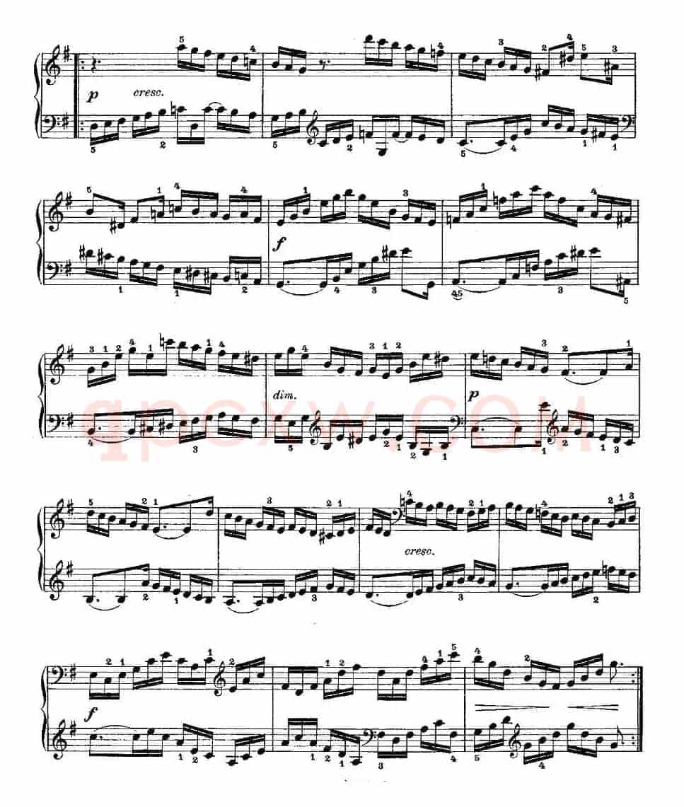Aria con Variazioni 之11